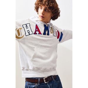 NWT Champion Reverse Weave Hoodie Old English M